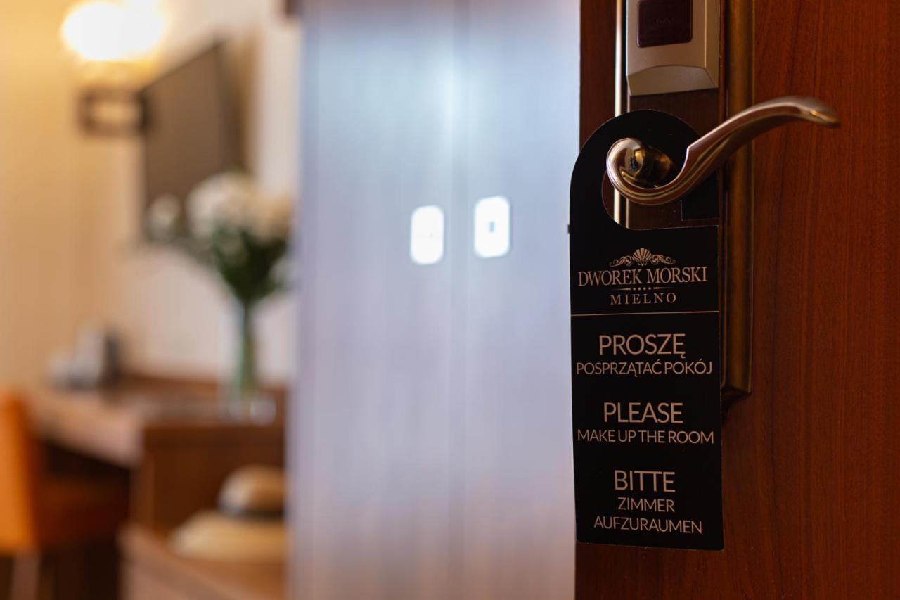 Dworek Morski Spa & Wellness 미엘노 외부 사진